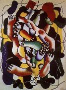 Fernard Leger Polychrome-s diver oil painting picture wholesale